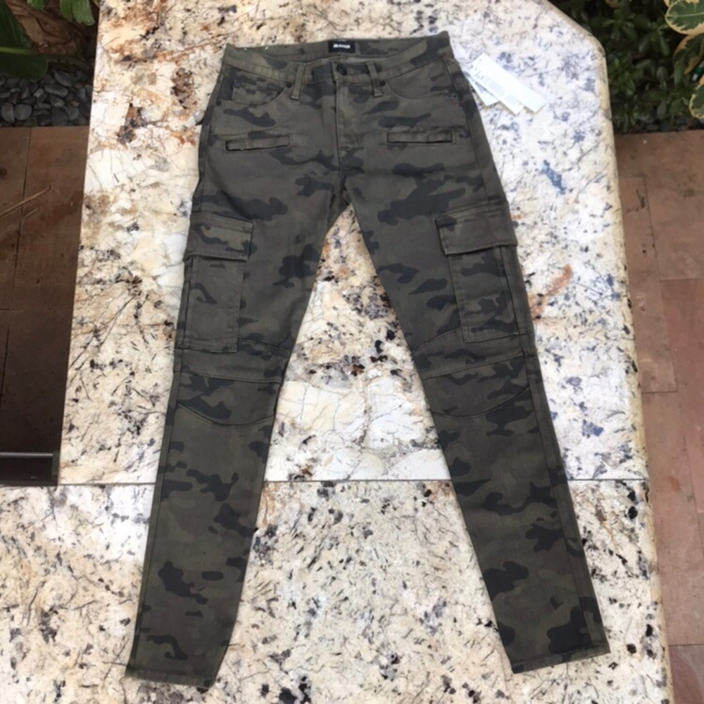 Hudson Jeans — Colby Ankle Moto Skinny Cargo